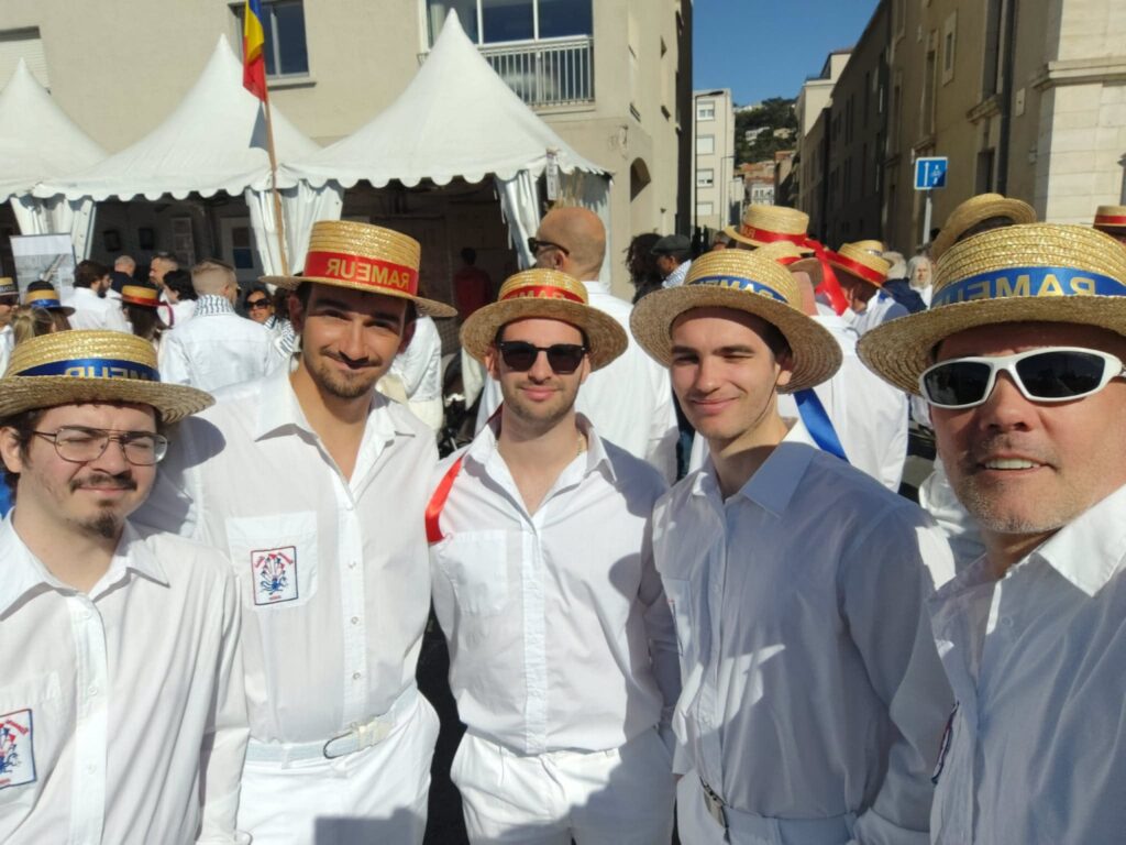 Selfie avant défilé